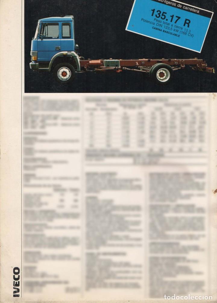 Coches: Ficha t&eacute;cnica IVECO 135.17R B