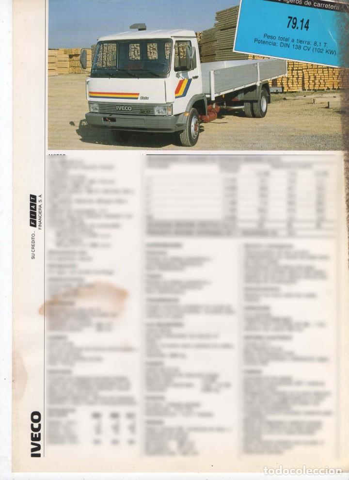 Coches: Ficha t&eacute;cnica IVECO 79.14