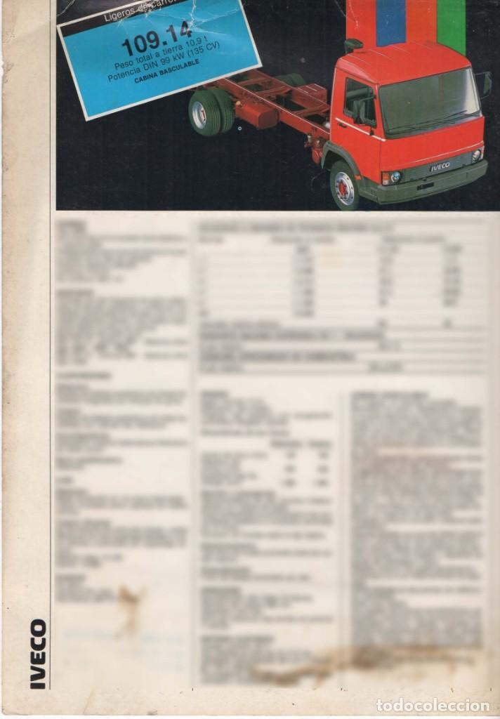 Coches: Ficha t&eacute;cnica IVECO 109.14