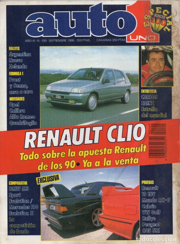 Autos: Revista AUTO1 n&ordm;100 Especial 1990