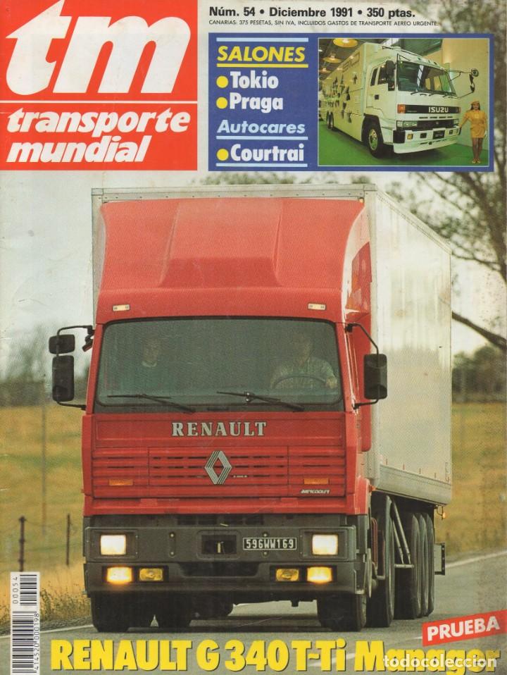 Autos: Revista TM Transporte Mundial n&ordm;54 Diciembre 1991