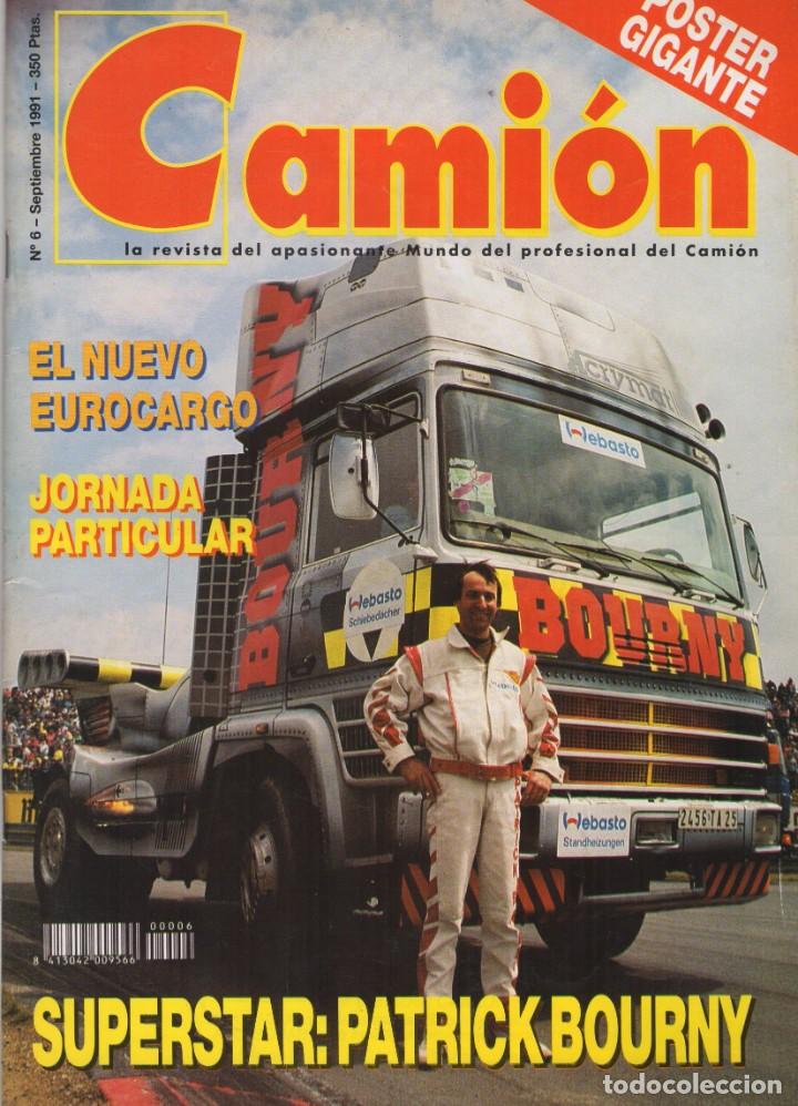 Autos: Revista Cami&oacute;n n&ordm;6 Septiembre 1991 - PATRICK BOURNY