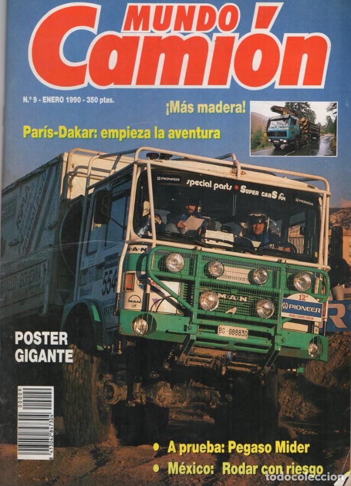 Coches: Revista Mundo Cami&oacute;n n&ordm;9 Enero 1990