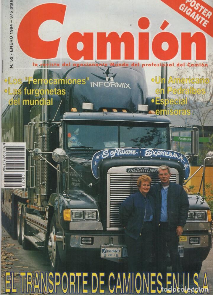 Coches: Revista Cami&oacute;n n&ordm;52 - Enero 1994