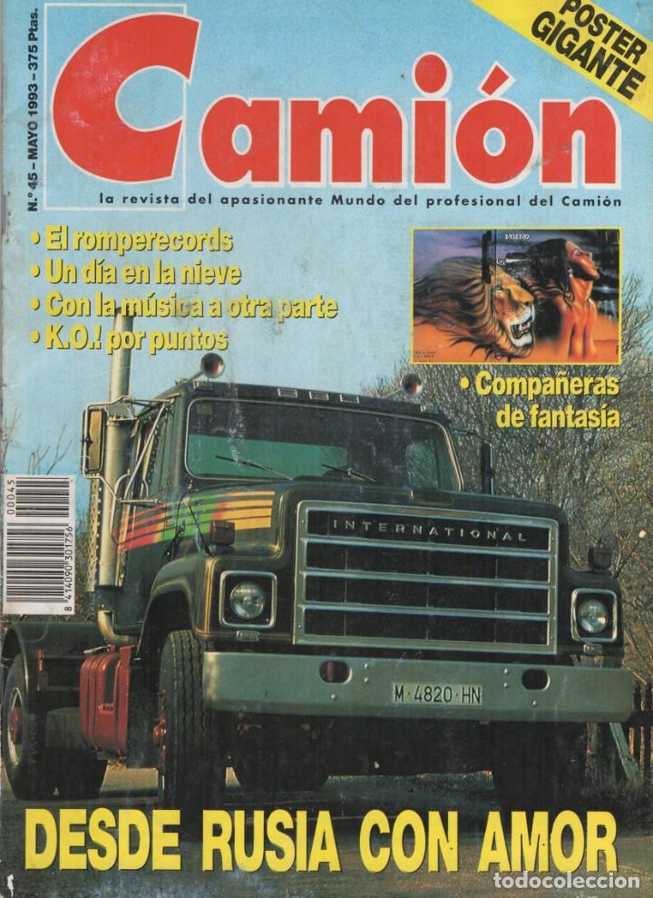 Coches: Revista Cami&oacute;n n&ordm;45 Enero 1993