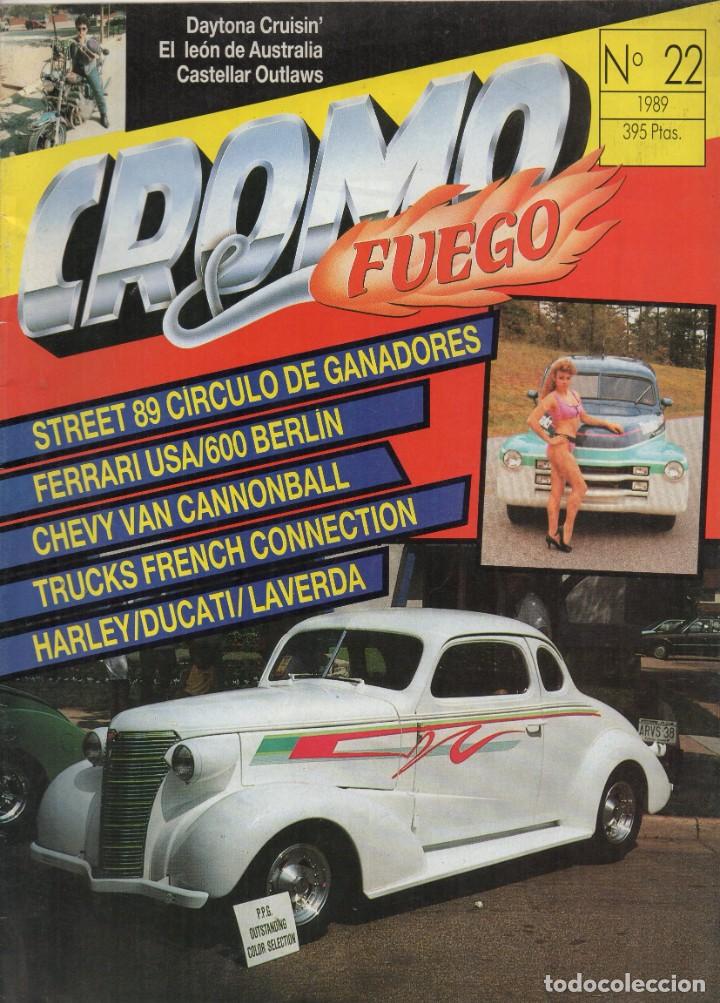 Coches: Cromo Fuego n&ordm;22 de 1989