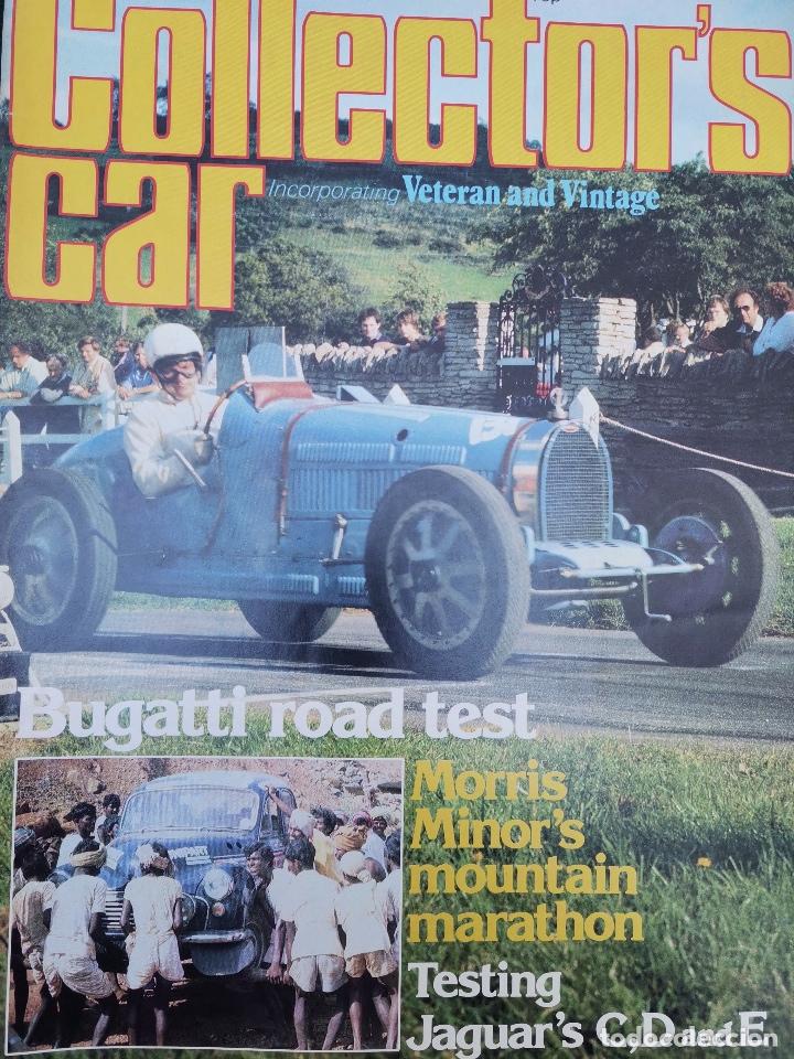 Coches: 1980 REVISTA COLLECTOR`S CAR - BUGATTI ROAD TEST - TESTING JAGUAR C , D Y E