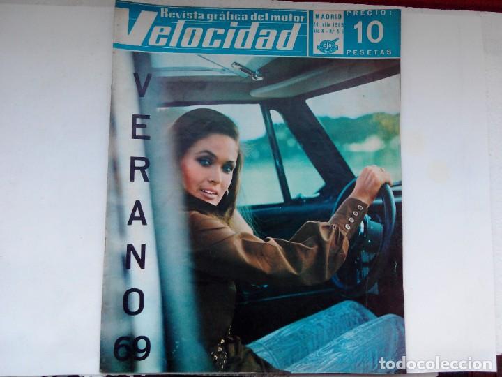 Coches: REVISTA VELOCIDAD N&ordm; 411 A&Ntilde;O 1969-