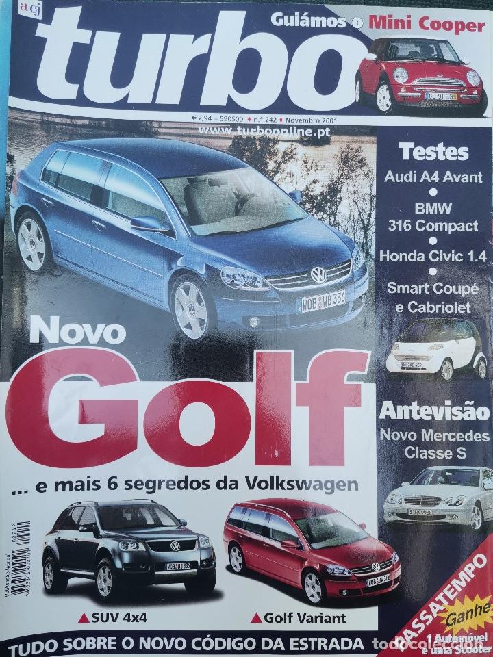 Coches: 2001 REVISTA TURBO - AUDI A4 AVANT - BMW 316 COMPACT - HONDA CIVIC 1.4 - SMART COUP&Eacute; Y CABRIOLET
