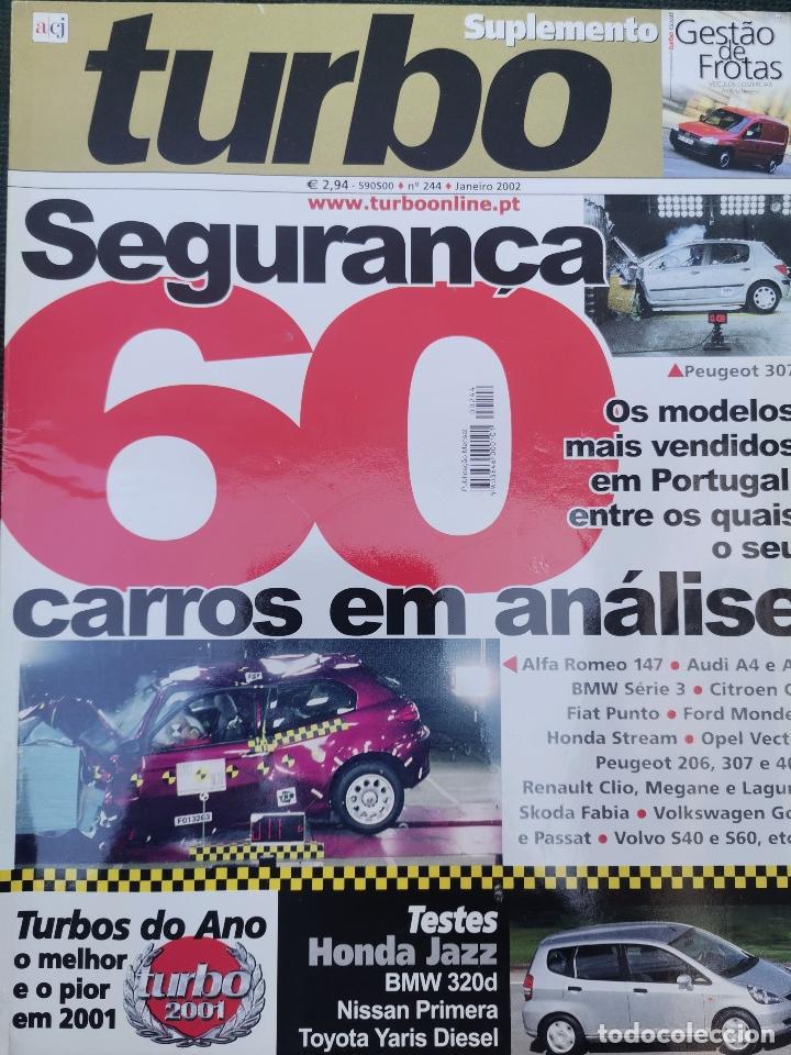 Coches: 2002 REVISTA TURBO - ALFA ROMEO 147 - AUDI A4 - FIAT PUNTO - FORD MONDEO - VW PASSAT - VOLVO S40