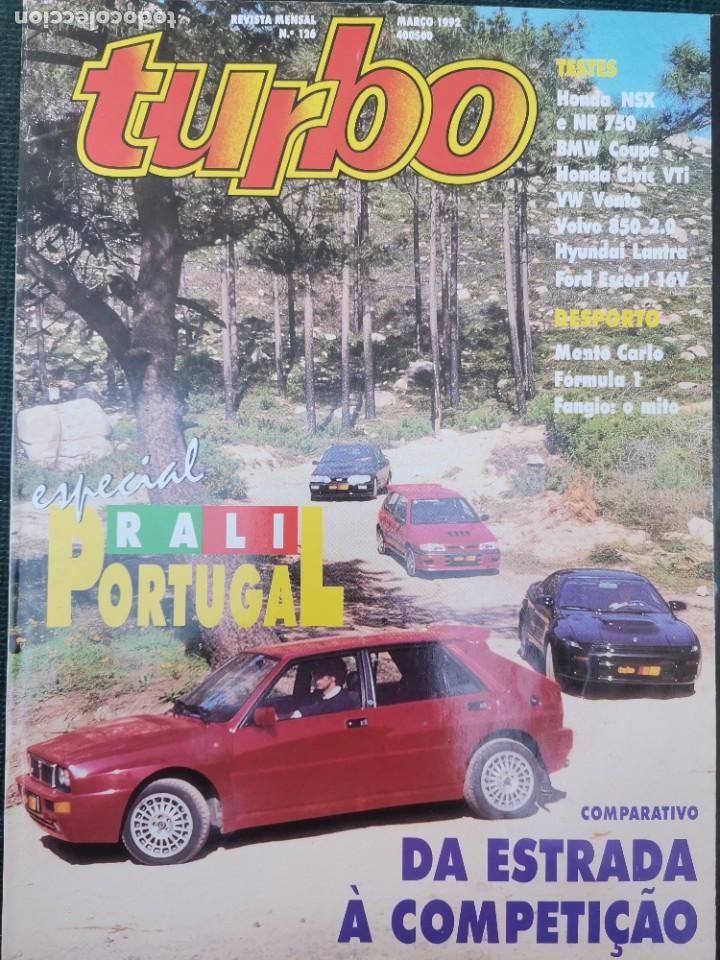 Coches: 1992 REVISTA TURBO - ESPECIAL RALLY DE PORTUGAL - HONDA NSX - E NR 50 - BME COUP&Eacute; - HONDA CRX