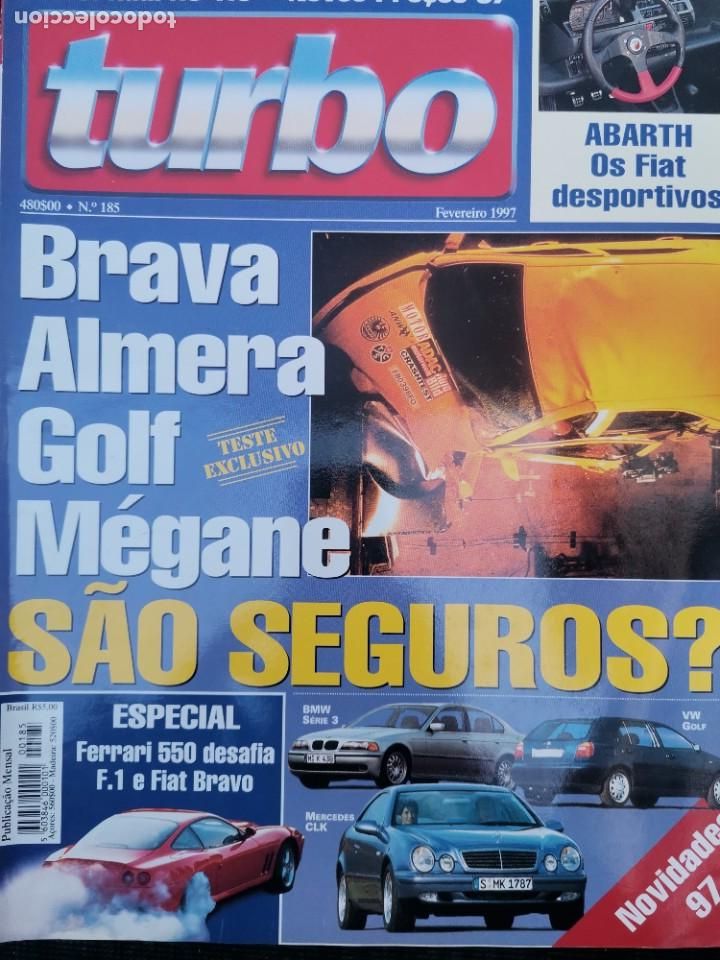 Coches: 1997 REVISTA TURBO - ABARTH OS FIAT DESPORTIVOS - ESPECIAL FERRARI 550 DESAFIAT FIAT BRAVO E F1