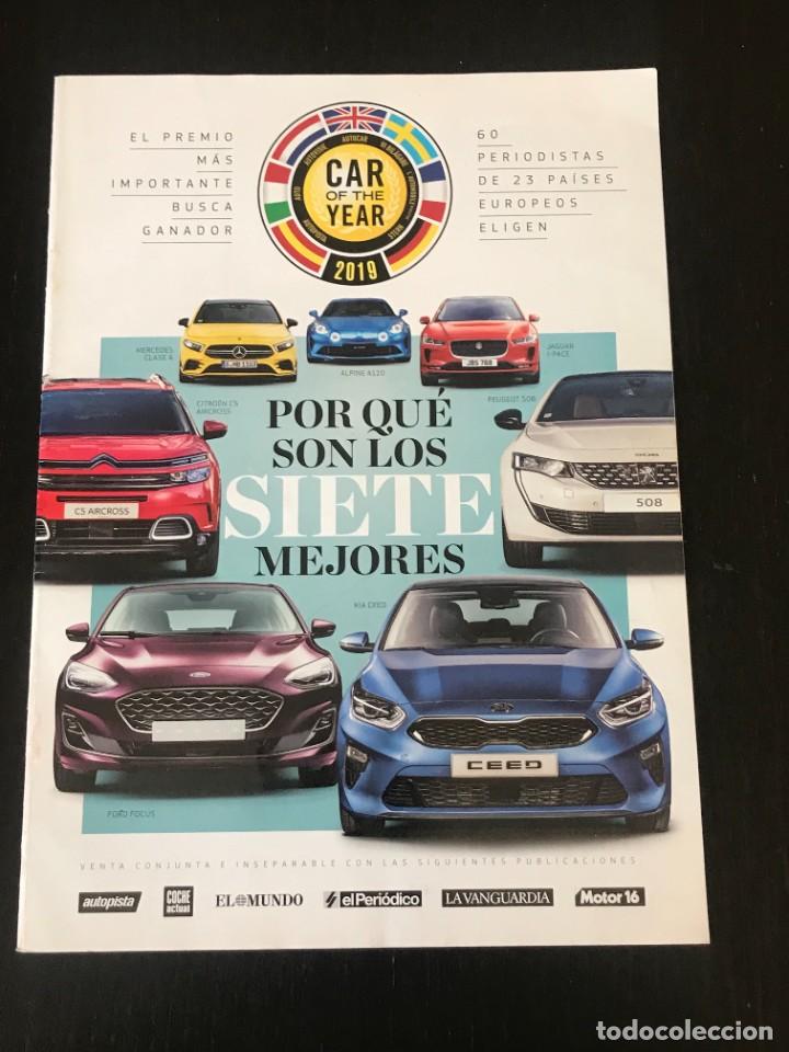 Coches: CAR OF THE YEAR 2019 COCHE DEL A&Ntilde;O - RENAULT ALPINE MERCEDES A FORD FOCUS CITROEN C5 AIRCROSS KIA