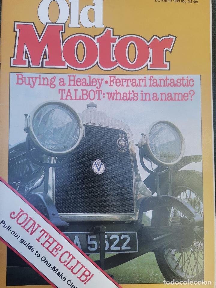 Coches: 1979 REVISTA OLD MOTOR - LEYLAND EIGHT STORY - FERRARI P4