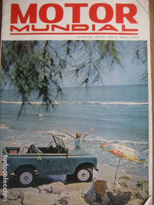 Coches: Motor Mundial. N&ordm; 288. 1968.