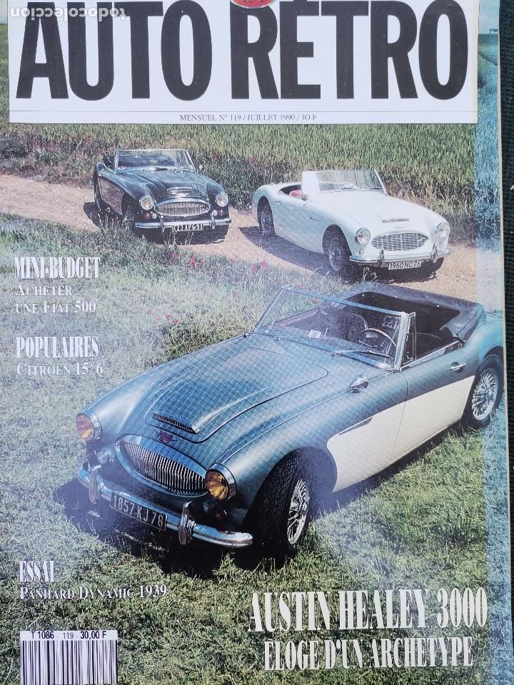 Coches: 1990 REVISTA AUTO RETRO - ENSAIO PANHARD DYNAMIC 1939 - FIAT 500 - AUSTIN HEALEY 3000