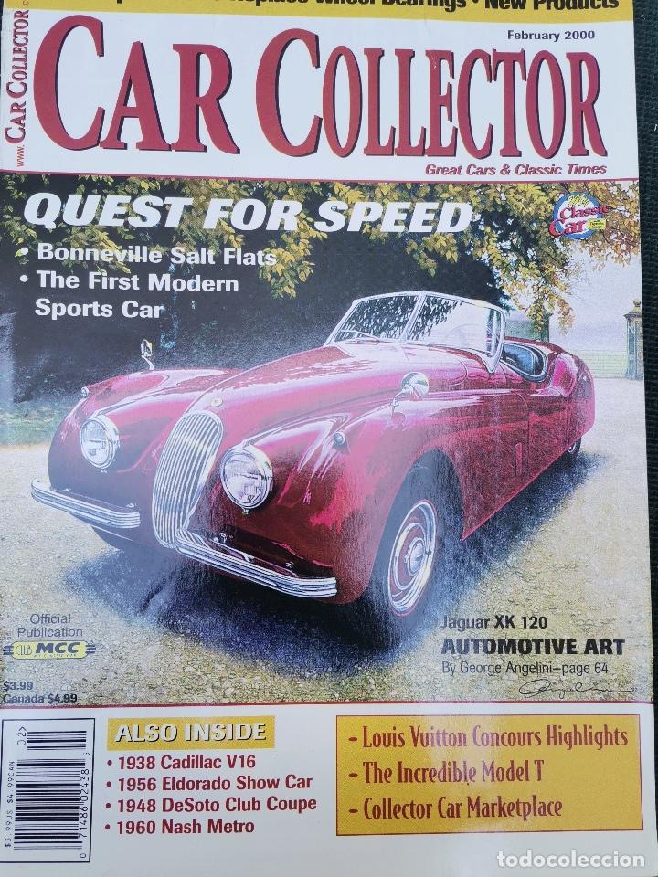Coches: 2000 REVISTA CAR COLLECTOR - JAGUAR XK120 - BONNEVILLE SALT FLATS - NASH METRO - DESOTO - CADILLAC