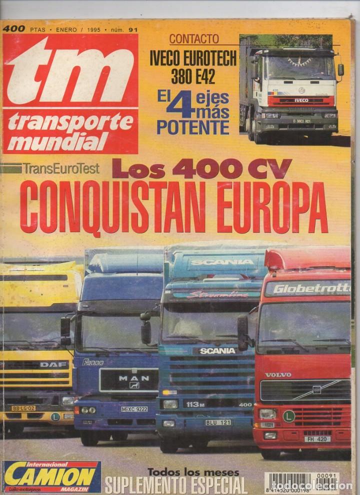 Autos: Revista TM Transporte Mundiual n&ordm;91 de 1995