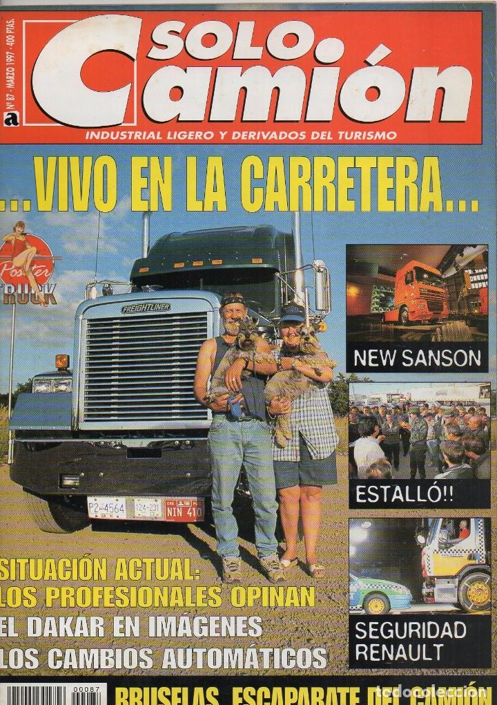 Autos: Revista Solo Cami&oacute;n n&ordm;87 Mayo 1997 - VIVO EN LA CARRETERA