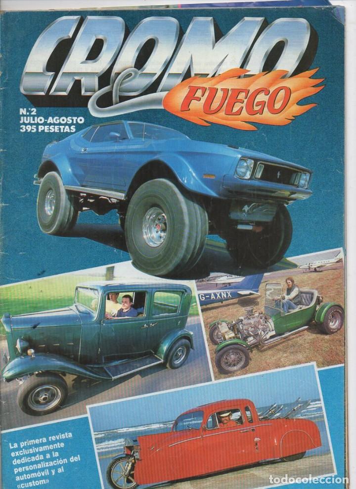 Coches: Cromo Fuego n&ordm;2 de 1986