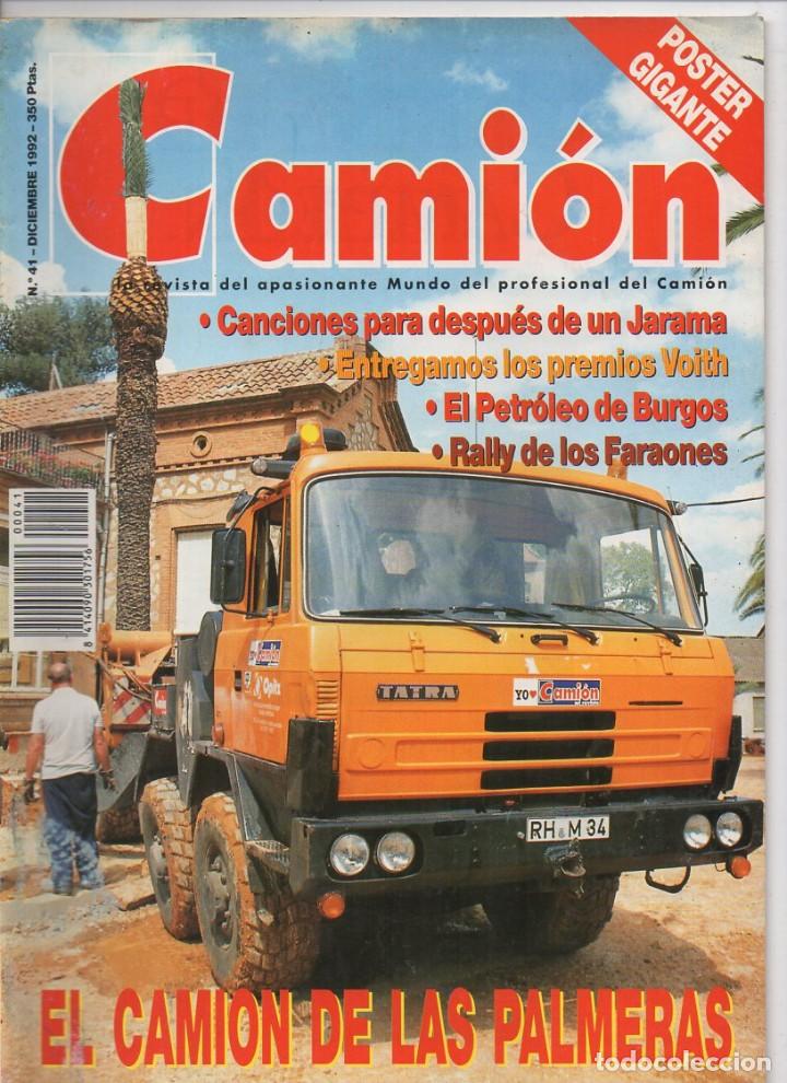 Coches: Revista CAMION n&ordm;41 de 1992