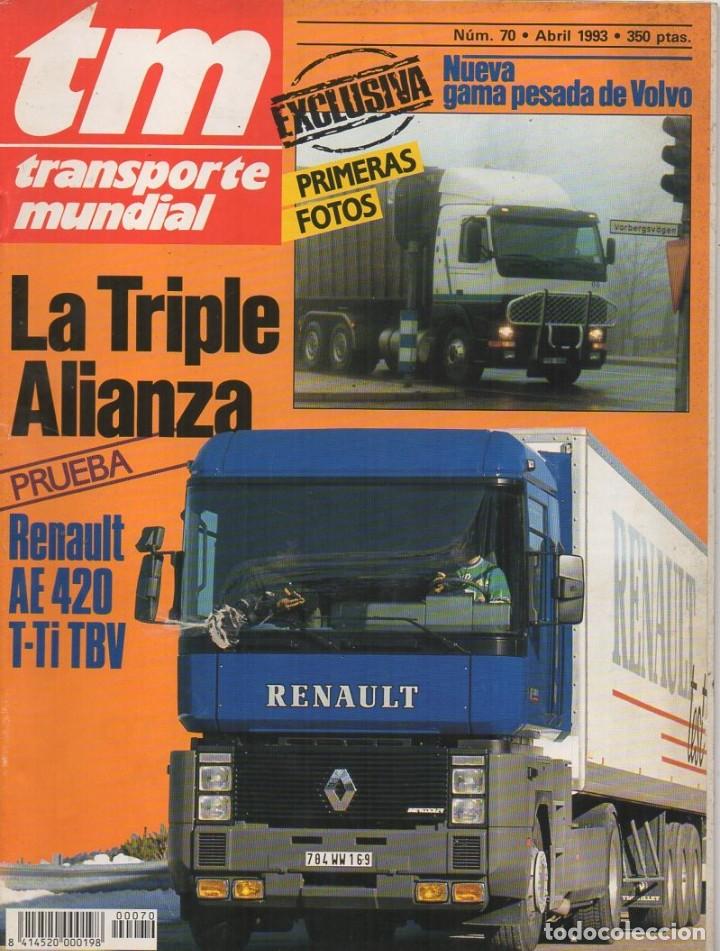 Autos: Revista TM Transporte Mundial n&ordm;70 de 1993