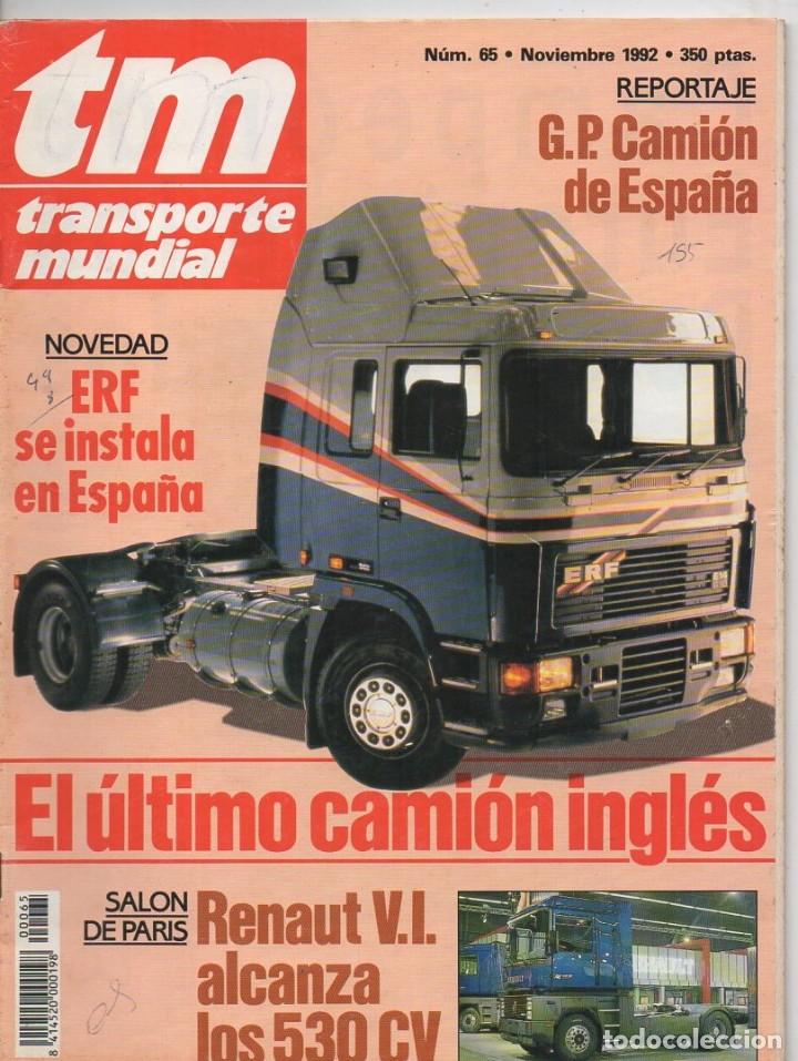 Coches: revista TM Transporte Mundial n&ordm;65 de 1992