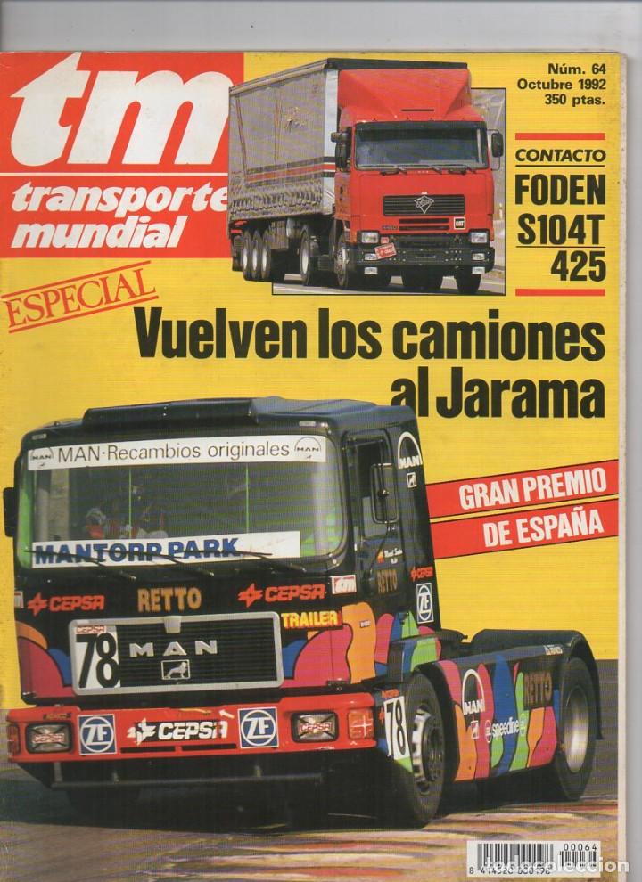 Coches: Revista TM Transporte Mundial n&ordm;64 de 1992