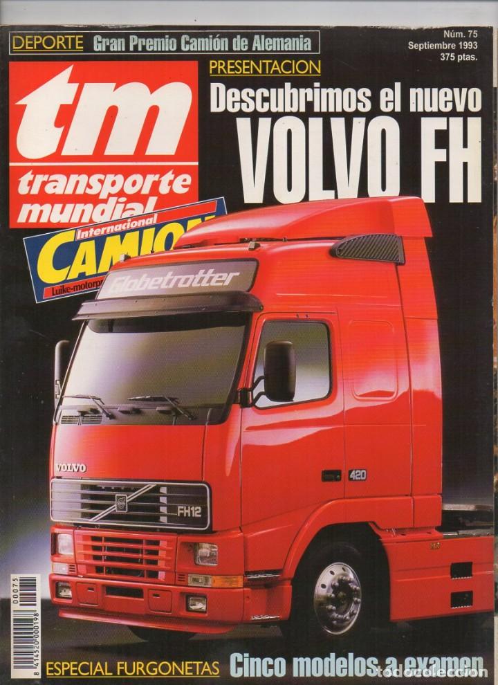 Coches: Revista TM Transporte Mundial n&ordm;75 de 1993