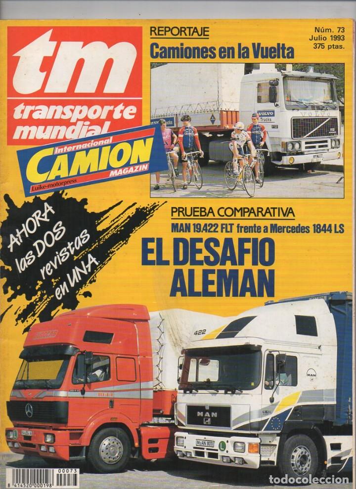 Coches: Revista TM Transporte Mundial n&ordm;73 de 1993