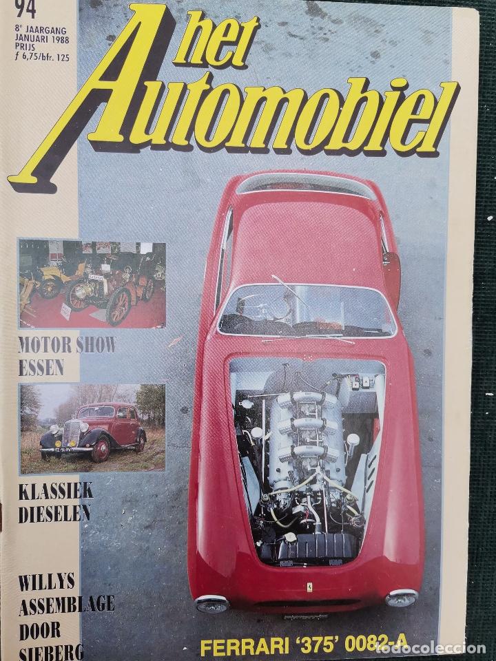 Coches: 1988 REVISTA AUTOMOBIEL - MOTOR SHOW ESSEN - FERRARI 375 - WILLYS