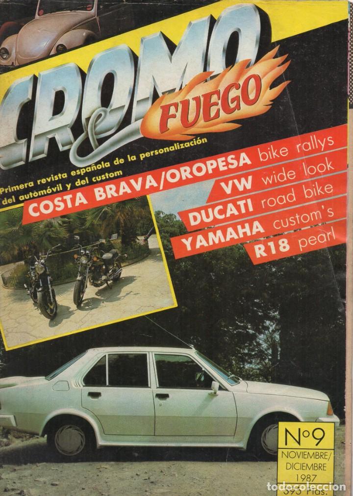 Coches: Cromo Fuego n&ordm;9 de 1987