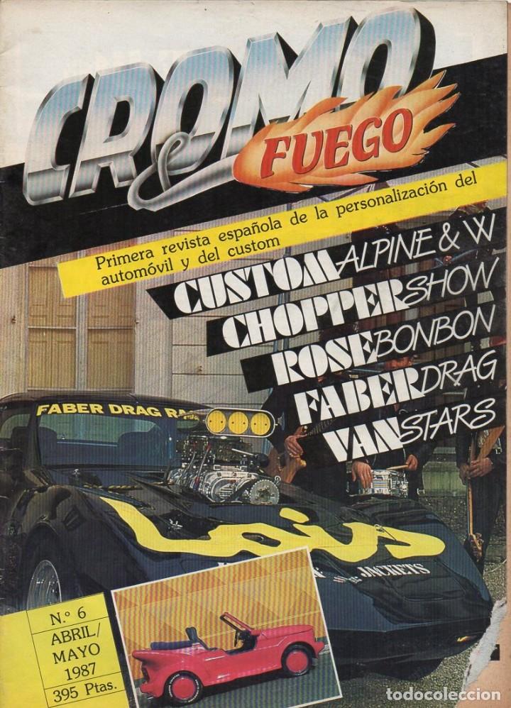 Coches: Cromo Fuego n&ordm;6 de 1987