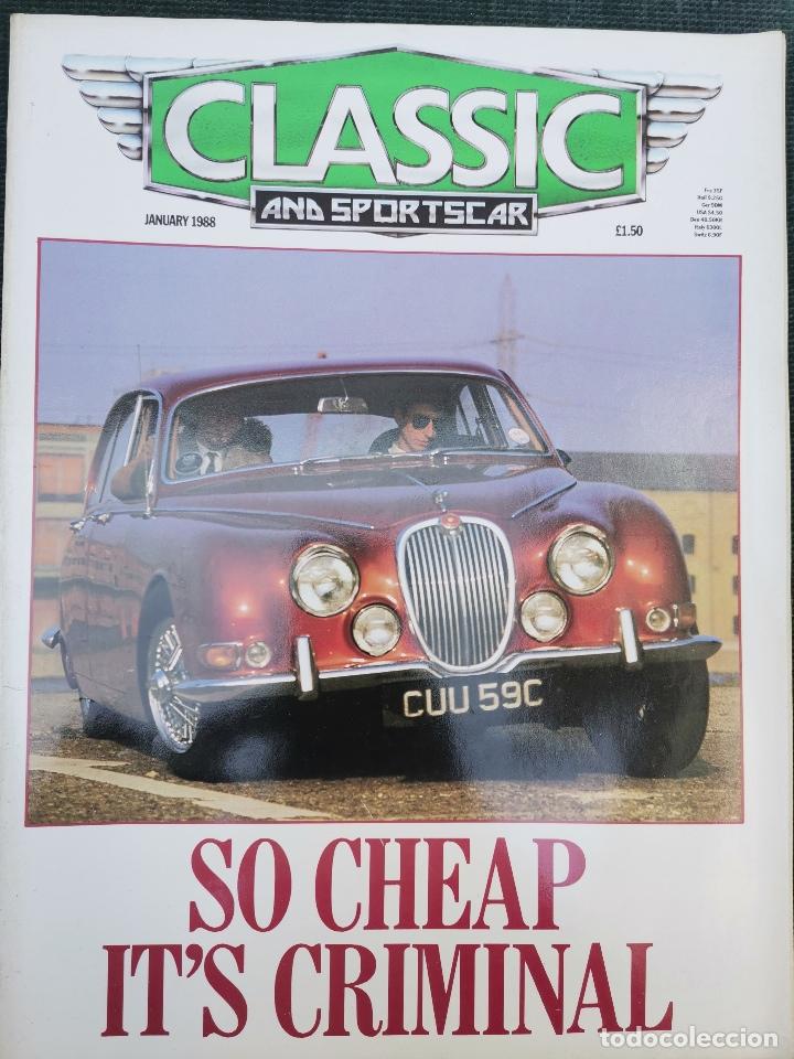 Coches: 1988 REVISTA CLASSIC AND SPORTS CAR - JAGUAR SO CHEAP IT`S CRIMINAL - CADILLAC WOODIE