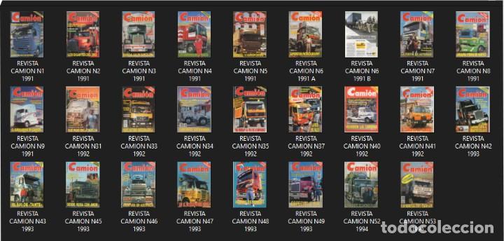 Coches: LOTE, 27 Revistas Cami&oacute;n