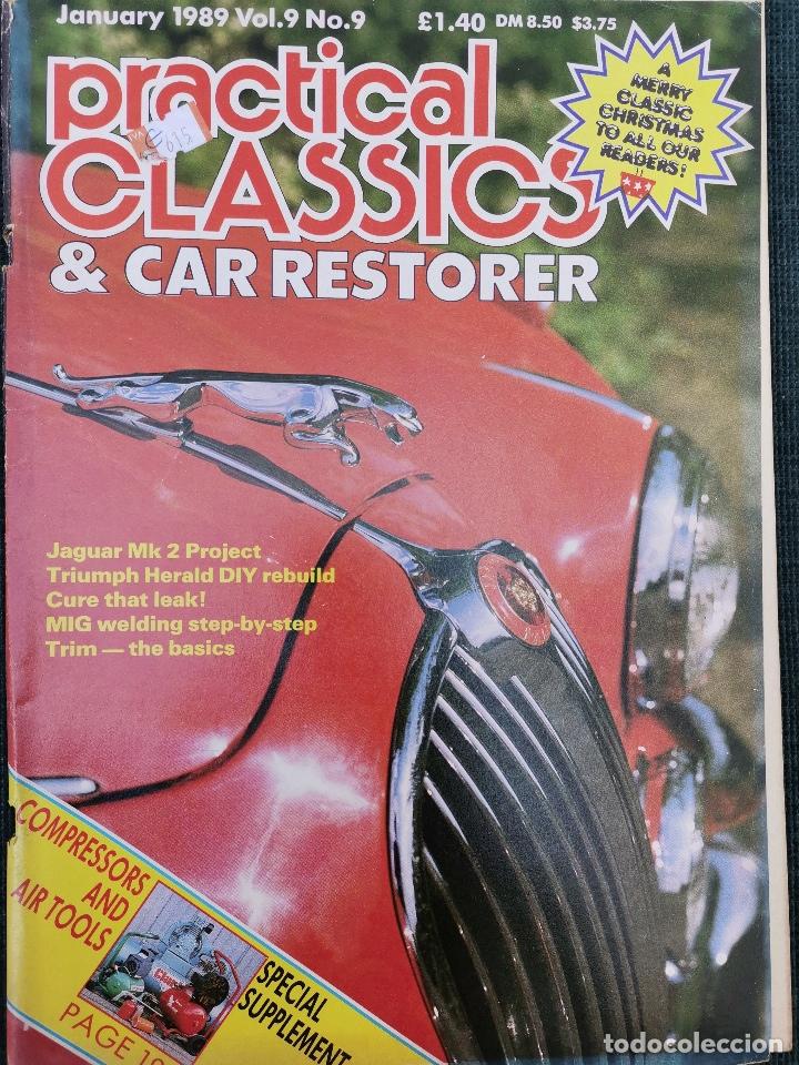Coches: 1989 PRACTICAL CLASSICS - JAGUAR MK2 - TRIUMPH HERALD