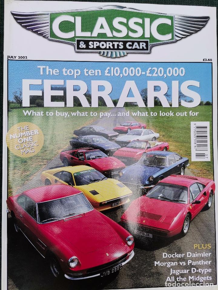 Coches: 2002 REVISTA CLASSIC AND SPORTS CAR - FERRARIS - DOCKER DAIMLER - JAGUAR D TYPE