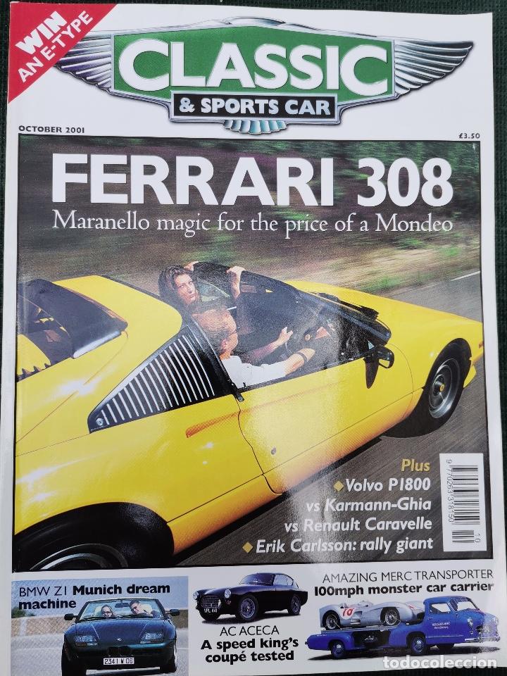 Coches: 2001 REVISTA CLASSIC AND SPORTS CAR - FERRARI 308 - BMW Z1- AC ACECA