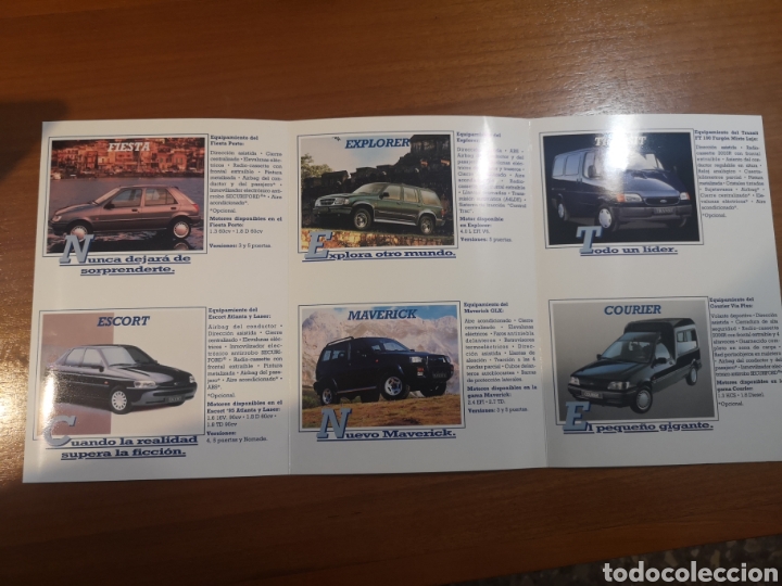 Coches: Folleto 1995 Ford - Foto 3