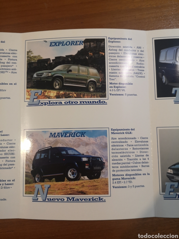 Coches: Folleto 1995 Ford - Foto 5