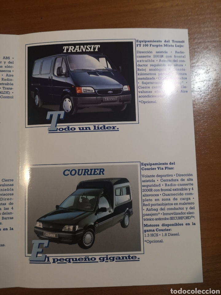 Coches: Folleto 1995 Ford - Foto 6