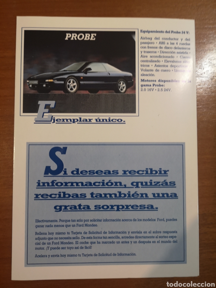 Coches: Folleto 1995 Ford - Foto 2