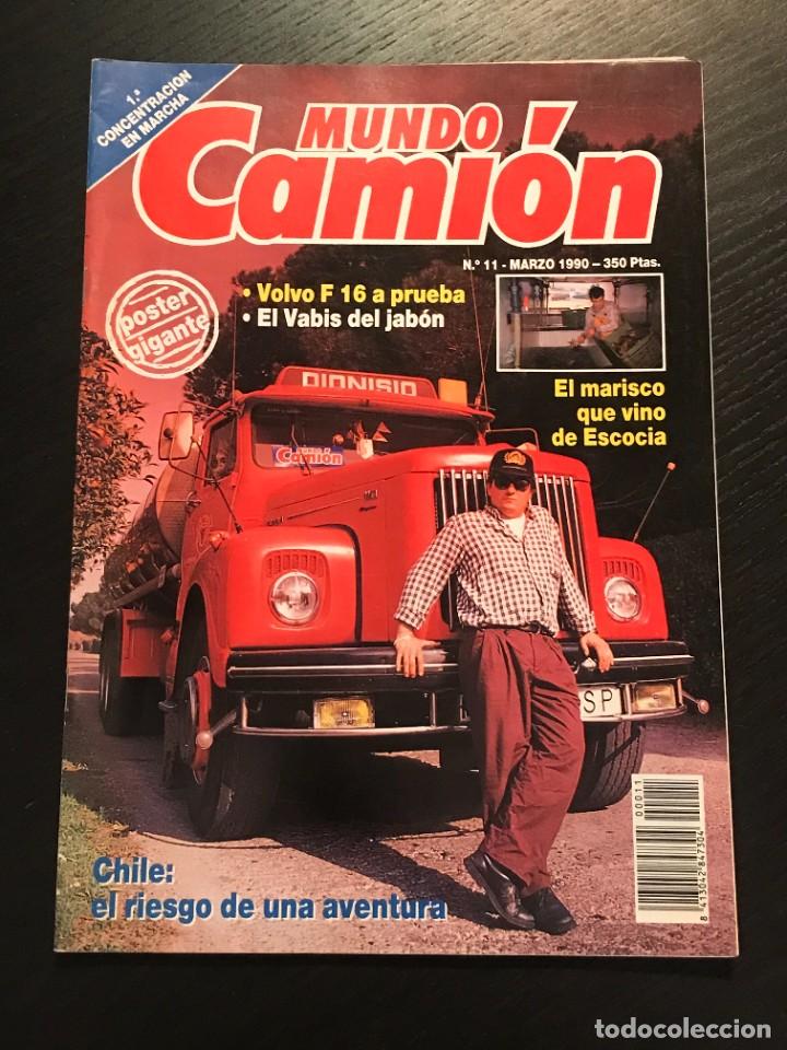 Coches: MUNDO CAMION N&ordm; 11 - VABIS 110 SCANIA SALON AMSTERDAM POSTER PETERBILT CHILE VOLVO F-16 PUB PEGASO