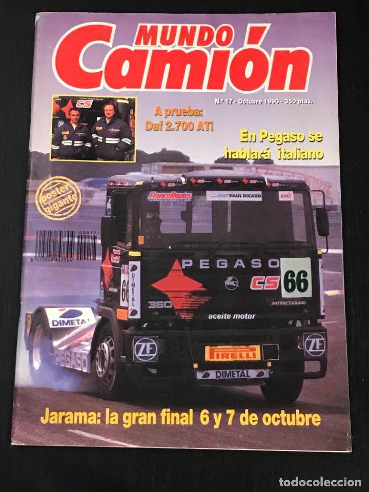 Coches: MUNDO CAMION N&ordm; 17 - PEGASO ENASA IVECO FIAT COLECCIONABLE BARREIROS DAF 2700 CAMIONES COMPETICION
