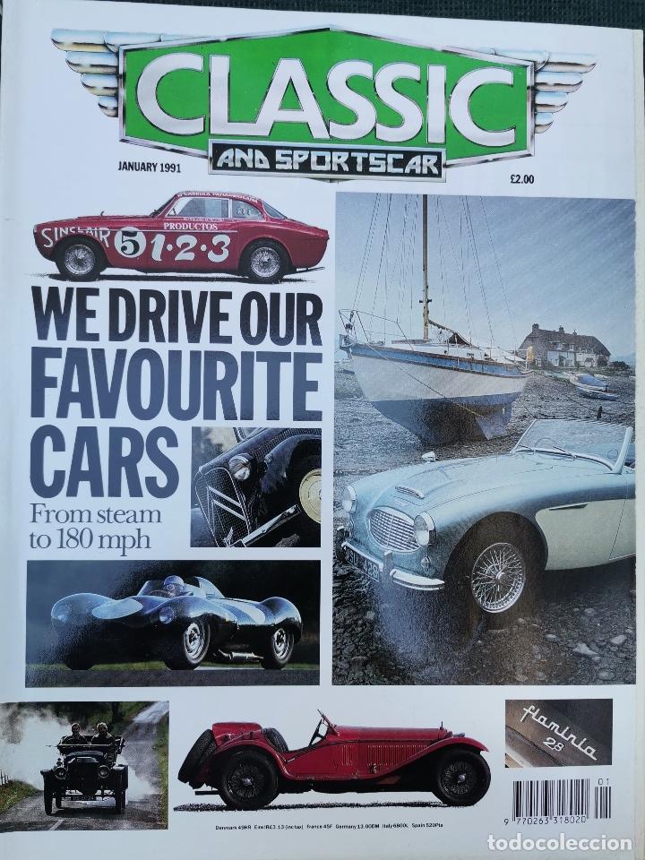 Coches: 1991 REVISTA CLASSIC AND SPORTS CAR - ALFA ROMEO 8 C - AUSTIN HEALEY 3000 MK1 - LANCIA FLAMINIA COUP
