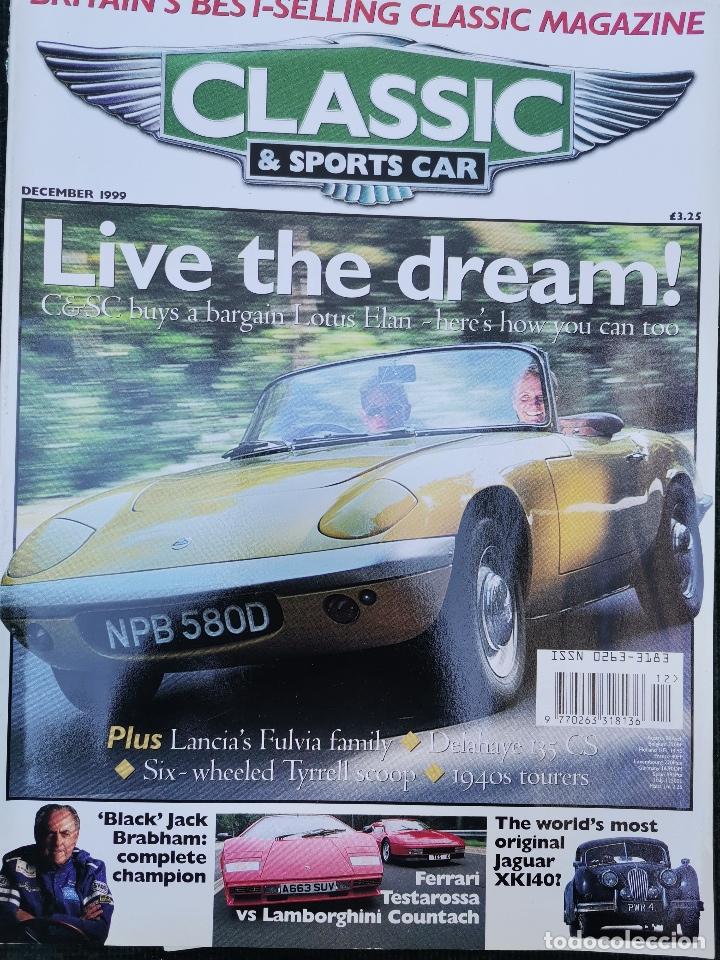 Coches: 1999 REVISTA CLASSIC AND SPORTS CAR - FERRARI TESTAROSSA VS LAMBORGHINI COUNTACH
