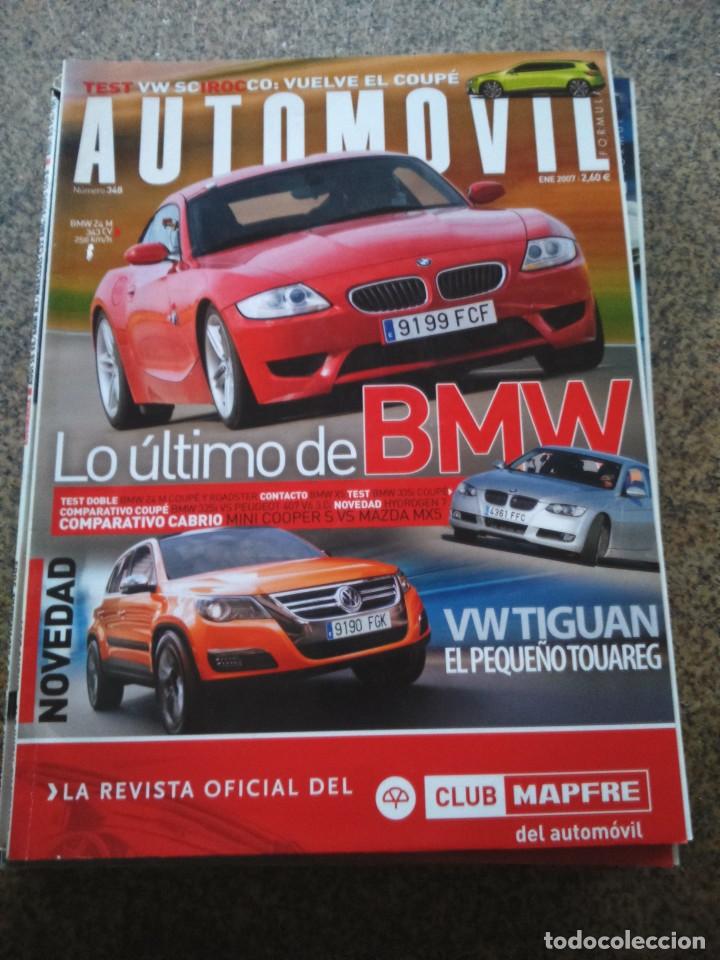 Auto: REVISTA AUTOMOVIL -- N&ordm; 348 -- 2007 -- LO ULTIMO DE BMW --