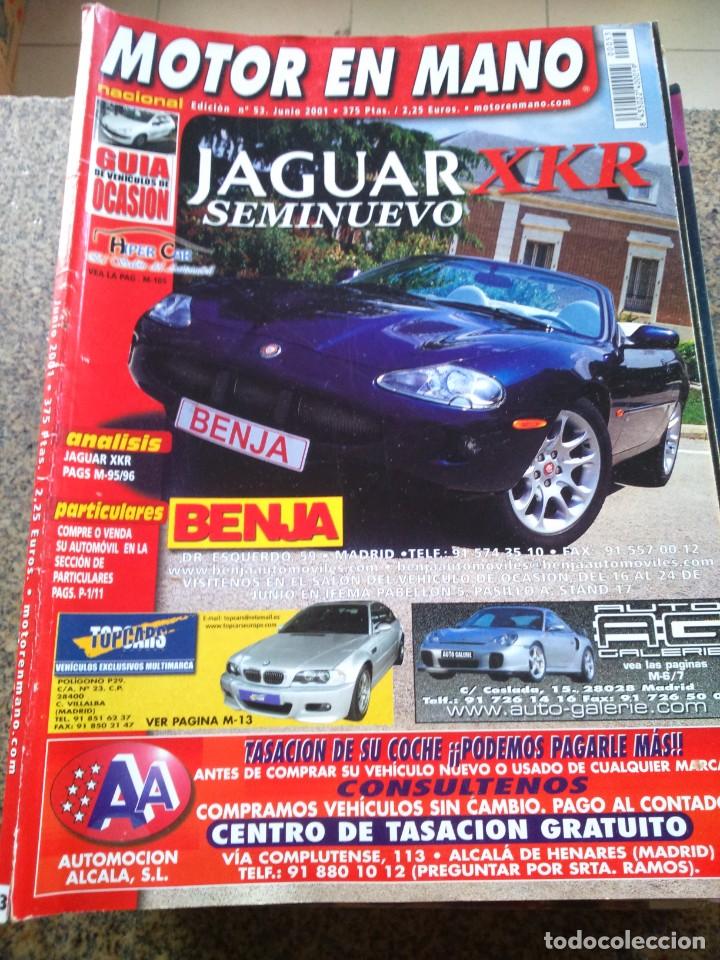 Auto: REVISTA MOTOR EN MANO - N&ordm; 533 -- 2001 -- JAGUAR XKR --