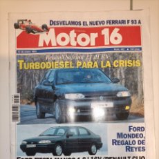 Coches: REVISTA MOTOR 16 N°482. Lote 322505998
