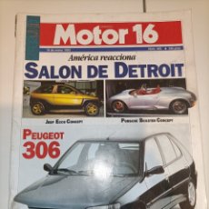 Coches: REVISTA MOTOR 16 N°483. Lote 322508938